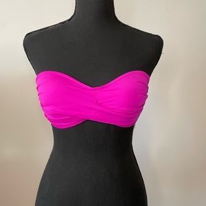 Strapless Vitamin A bikini top, never worn.